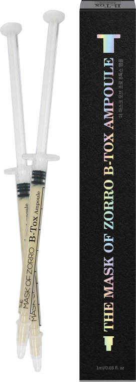 The Mask of Zorro B-Tox Ampoule